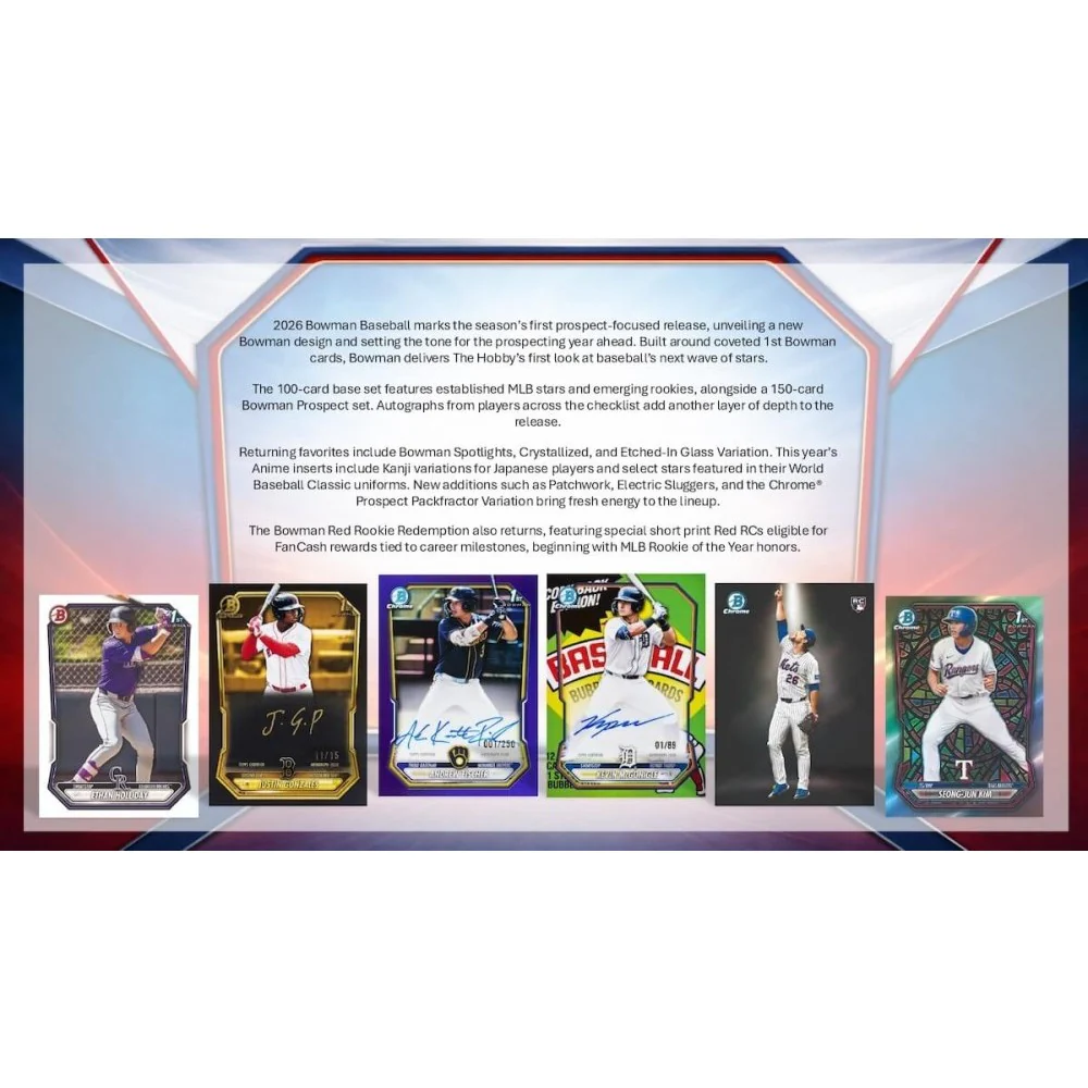 2026 Topps Bowman Baseball Value Box - Image 2