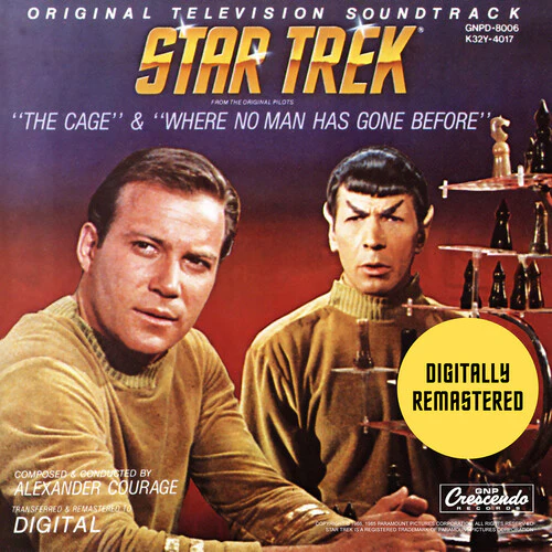 Alexander Courage - Star Trek: The Cage & Where No Man Has Gone Before (Original           Soundtrack)