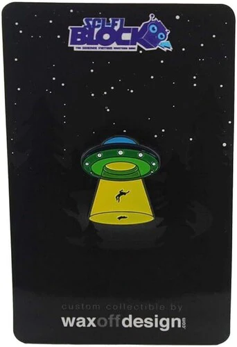 Alien Abduction Enamel Pin