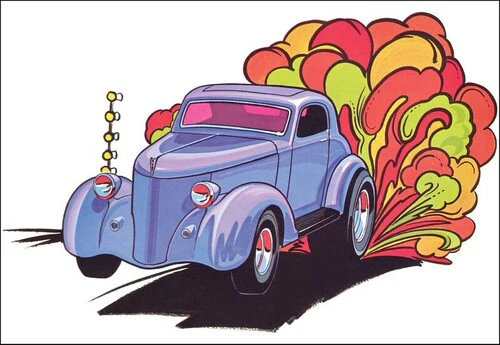 AMT 1936 Ford Coupe Gasser 1/25 Scale Model Kit