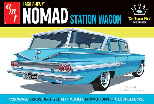 AMT 1960 Chevrolet Nomad Station Wagon Craftsman Plus 1/25 Scale Model Kit