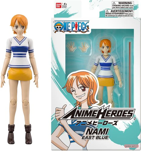 Anime Heroes One Piece Nami (East Blue) 6.5in Fig