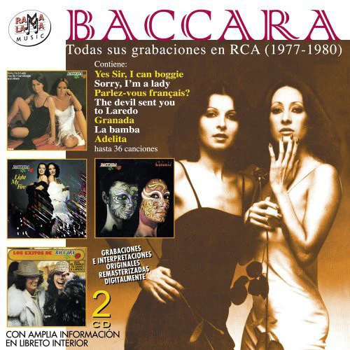 Baccara - Todas Sus Grabaciones Para Discos en RCA