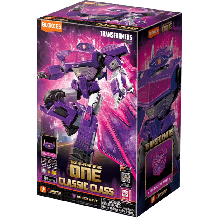 BLOKEES Transformers Classic Class Transformers One Shockwave - Image 3