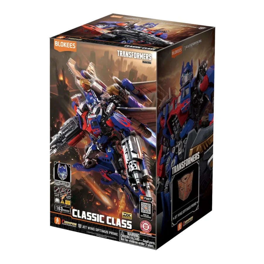 BLOKEES Transformers DX Classic Class 21 Jet Wing Optimus Prime - Image 3