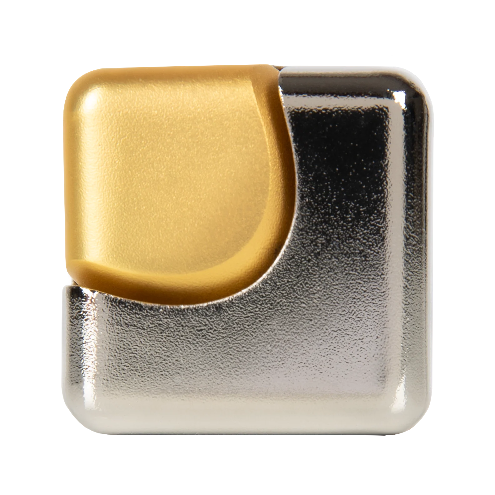 Bopster Cube Fidget Toy - Silver & Gold - Image 3