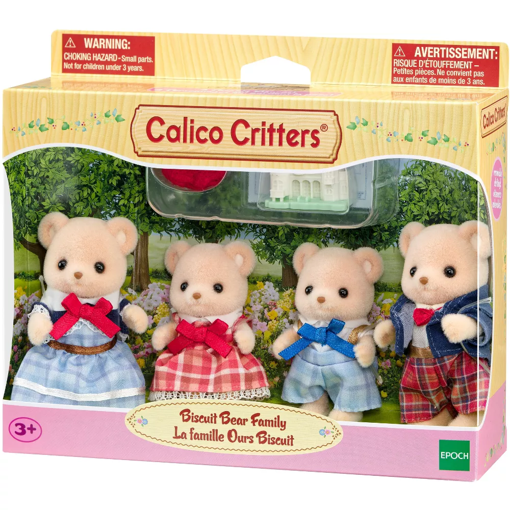 Calico Critters Biscuit Bear Family