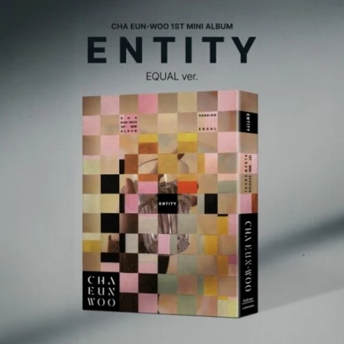 Cha Eun Woo - Entity - Equal Version - Random Cover - incl. Photobook Set, Folding Poster, Photocard Set, Sticker, DIY Entity, Accordion Lyric Paper + Mini-Poster Set