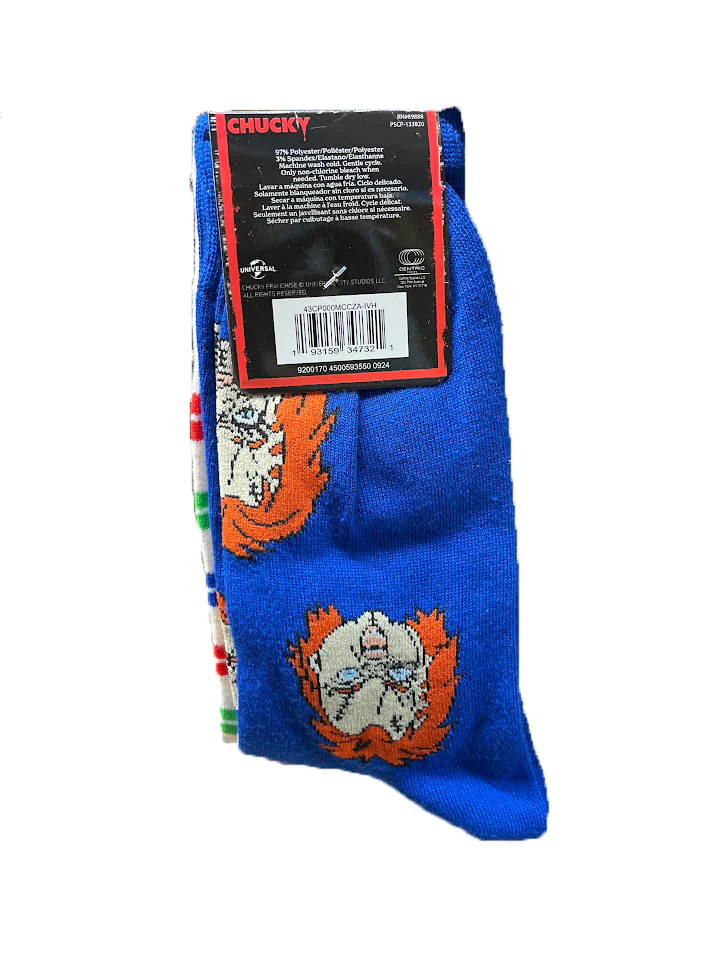 Child's Play Chucky Wanna Play Socks 2-Pack - Image 2