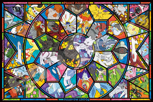Ensky - Pokemon - Artcrystal Puzzle - Legendary Pokemon 1000-AC011