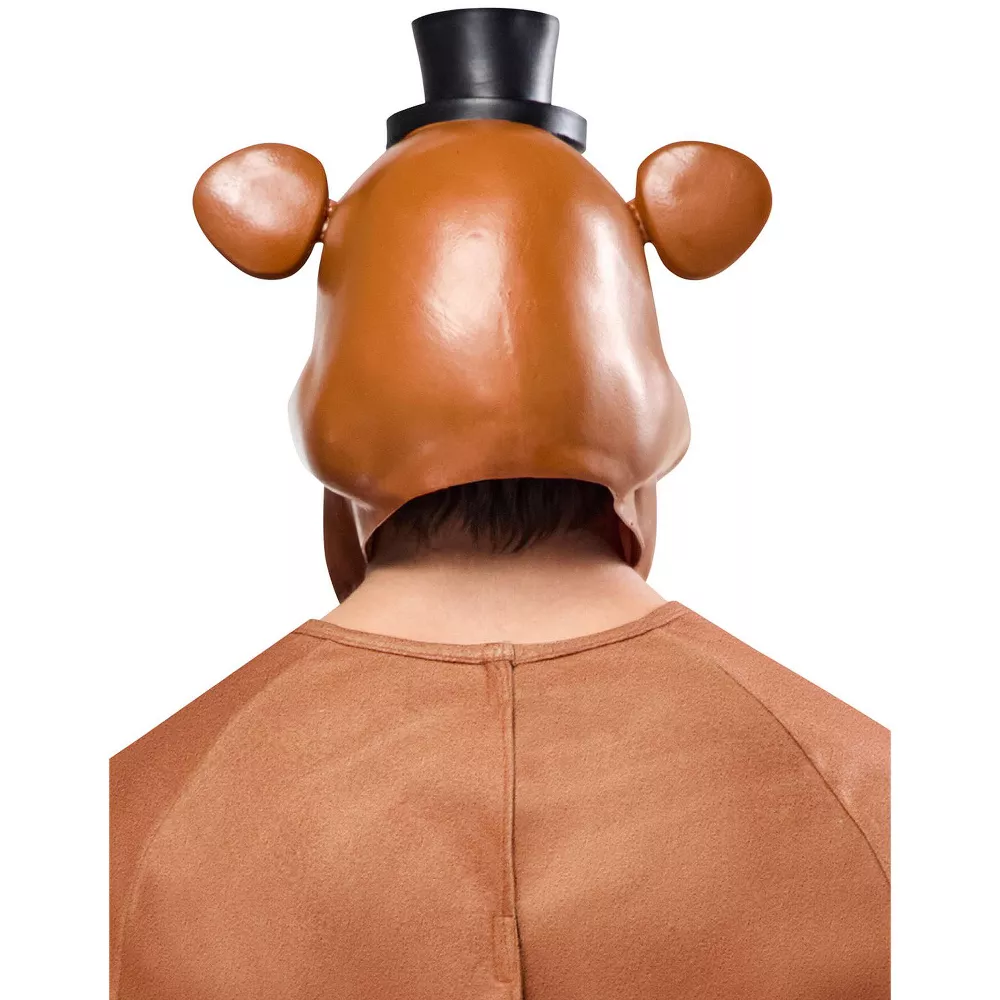 Five Nights At Freddy's Freddy Overhead Latex Mask- One Size Fits Most - Image 4