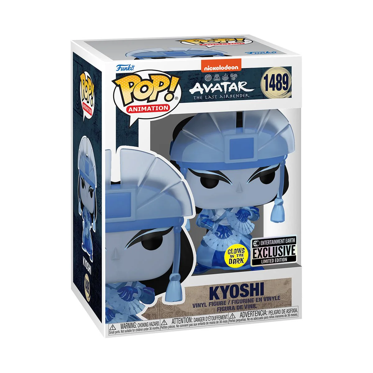 Funko Pop! Avatar: The Last Airbender Kyoshi Spirit Glow-in-the-Dark Vinyl Figure - Image 2