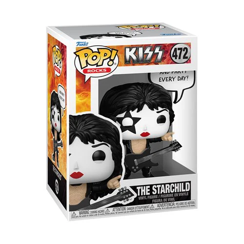Funko Pop! Sayings: KISS - The Starchild, Rock & Roll All Night - Image 2
