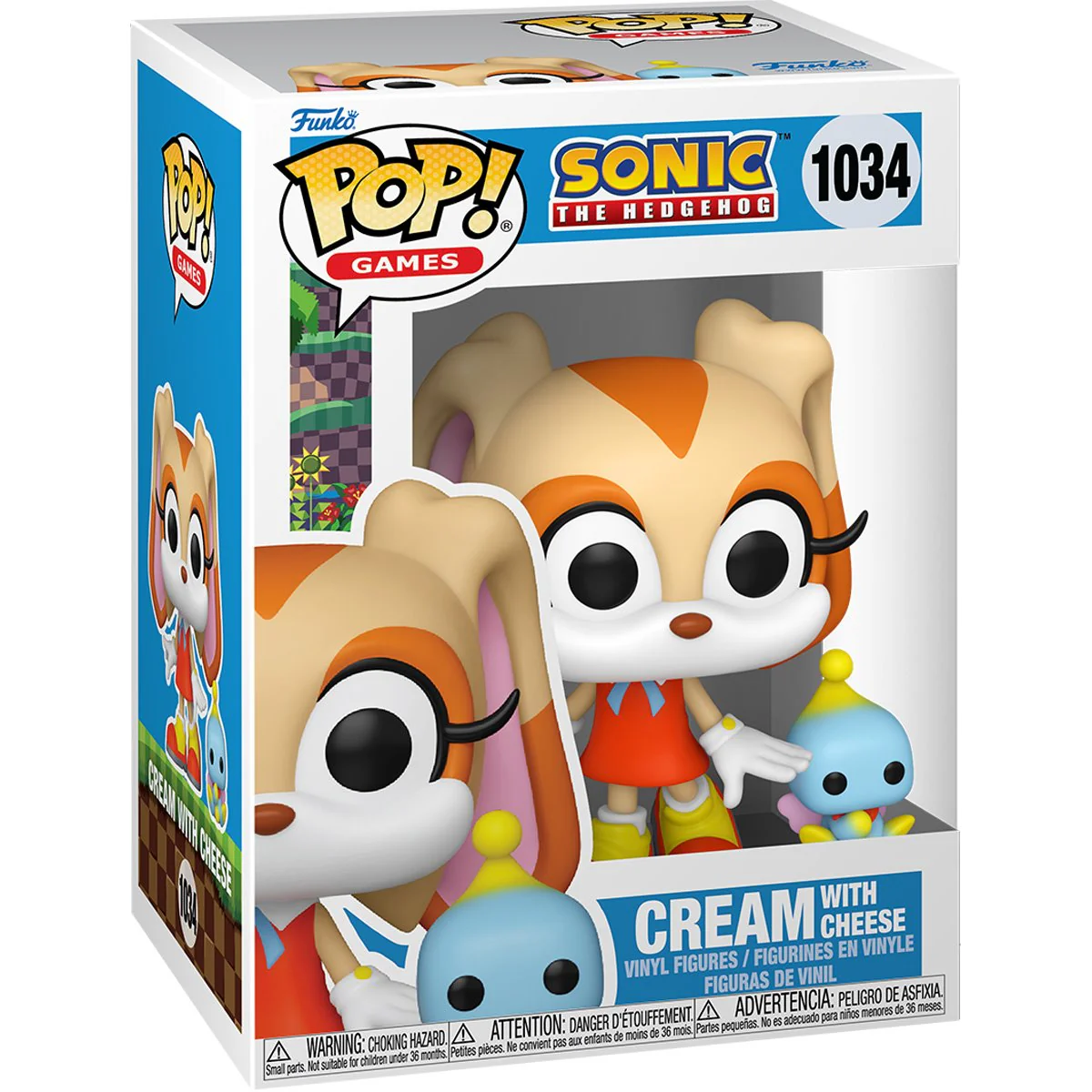 Funko Pop! Sonic The Hedgehog Cream with Cheese Buddy - Image 2