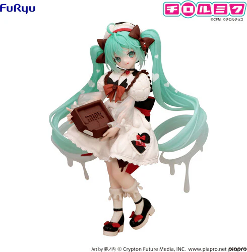 Furyu Trio-Try-iT Hatsune Miku x TIROL Choco Milk Statue