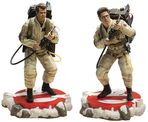 Ghostbusters - 1/8 Scale Resin Statue Twin Pack - Egon Spengler & Ray Stantz