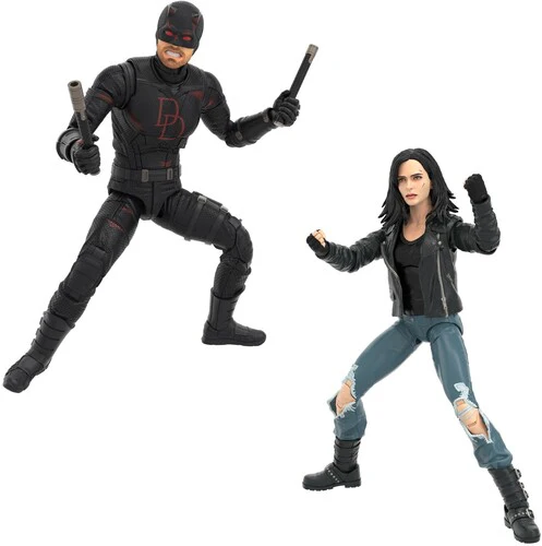 Hasbro Collectibles - Daredevil: Born Again - Marvel Legends - Daredevil & Jessica Jones Action Figure 2-Pack