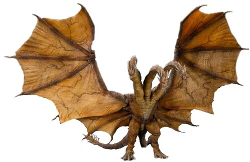 Hiya - Godzilla King of the Monsters - Exquisite Basic - 10"  King Ghidorah Action Figure