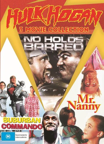 Hulk Hogan 3 Movie Collection (No Holds Barred / Mr Nanny / Suburban Commando)