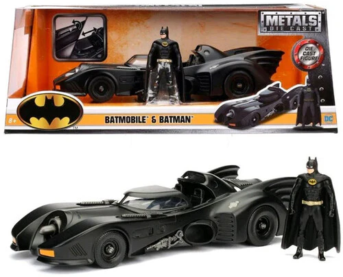 Jada Toys - 1:24 Batmobile - 1989 Batmobile with Batman