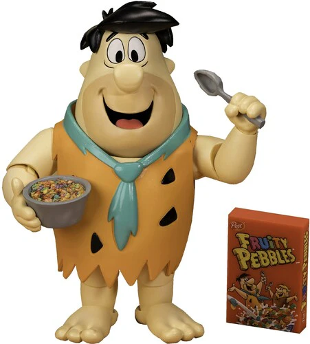 Jada Toys - Fruity Pebbles - Fred Flintstone 1/12 Scale Action Figure