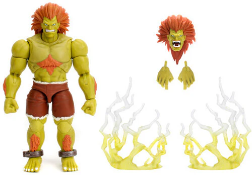 Jada Toys - Street Fighter II - Blanka Deluxe 1:12 Scale Action Figure