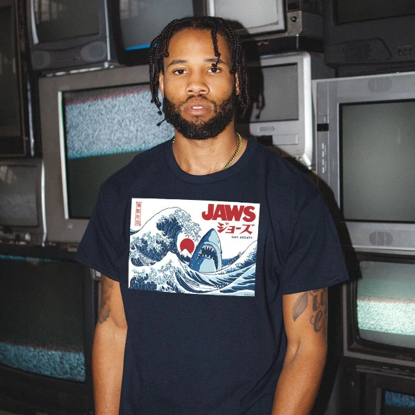 Jaws Great Wave T-Shirt - Image 2
