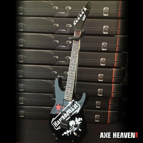 Jeff Hanneman ESP Red Star SEIT Tribute 10 Inch Miniature Guitar Replica