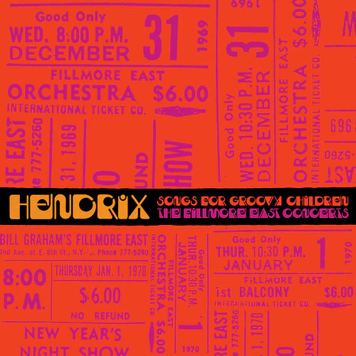 Jimi Hendrix - Songs For Groovy Children: The Fillmore East Concerts