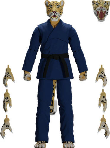 Jiu Jitsu Combat Creatures - Jairo The Jaguar Action Figure - Navy Gi
