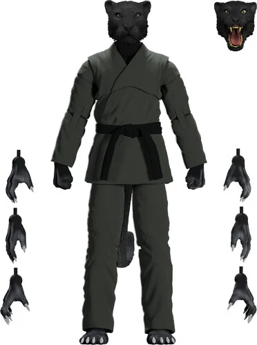 Jiu Jitsu Combat Creatures - Paulo The Panther Action Figure - Green Gi