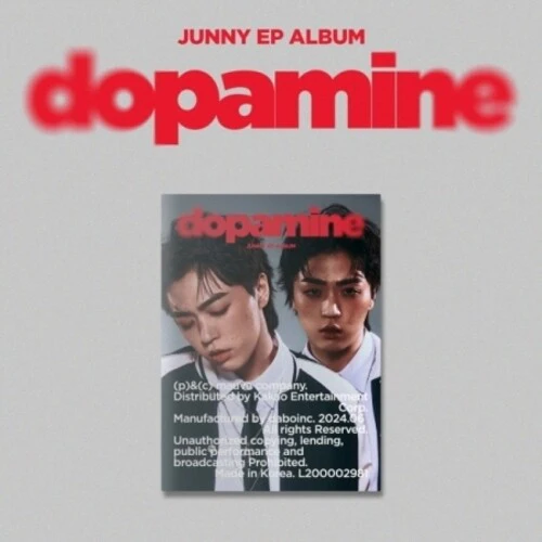 Junny - Dopamine - incl. 24pg Booklet, Postcard, Folding Poster, Sticker + Photocard