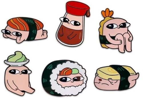 Ketnipz Sushi Pin Set (Clcb) (Pin)