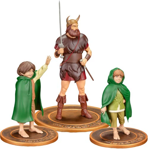Lotr Animated Fig Set (Merry Pippin Boromir) (Fig)