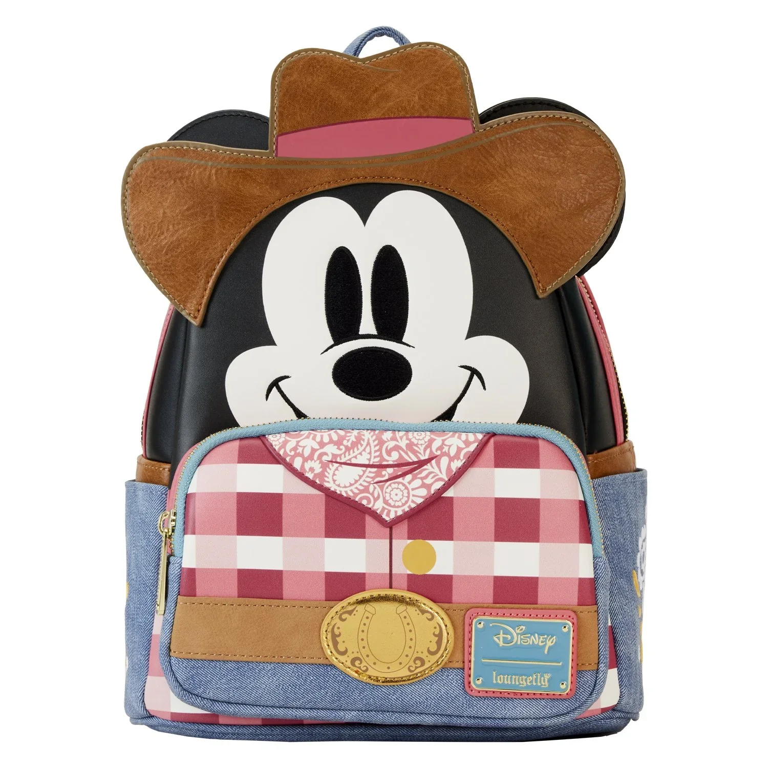 Loungefly Disney Western Mickey Mouse Cosplay Mini Backpack