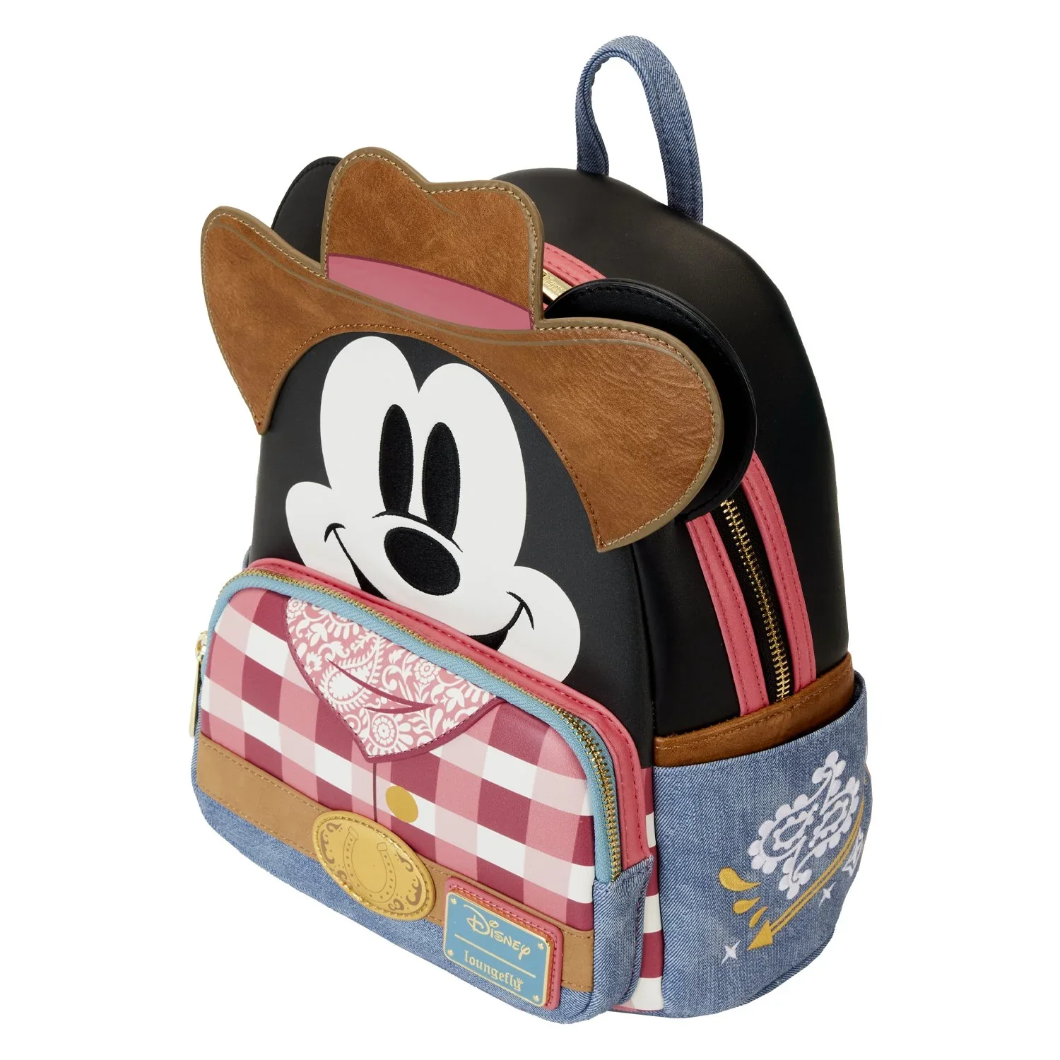 Loungefly Disney Western Mickey Mouse Cosplay Mini Backpack - Image 3