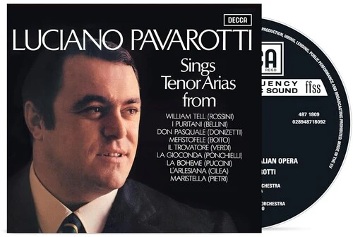 Luciano Pavarotti - Sings Tenor Arias from Italian Opera