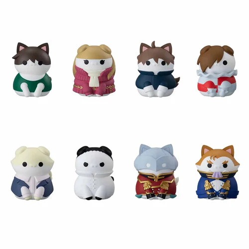 Megahouse - Gundam Wing - Mega Cat Project - Nyandam Wing Cat Transformation (Box/8) Blindbox Figure Display