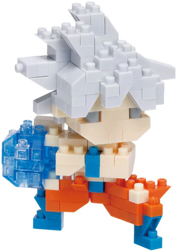 Nanoblock - Dragon Ball Super - Character Collection - Ultra Instinct Son Goku Building Kit