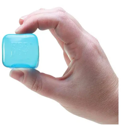 NeeDoh Nice Ice Baby 1.5-Inch Stress Ball 4-Pack [Smaller "Nice Cube"! RANDOM Colors!] - Image 3
