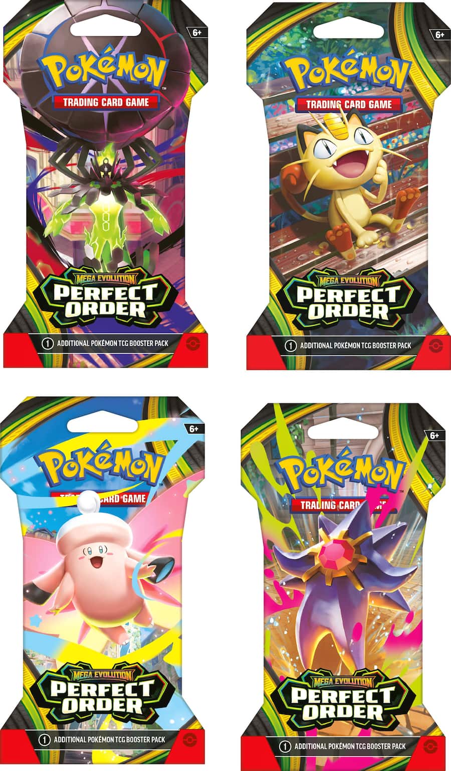 Pokémon TCG: Mega Evolution - Perfect Order Sleeved Booster (styles may vary) - Image 2