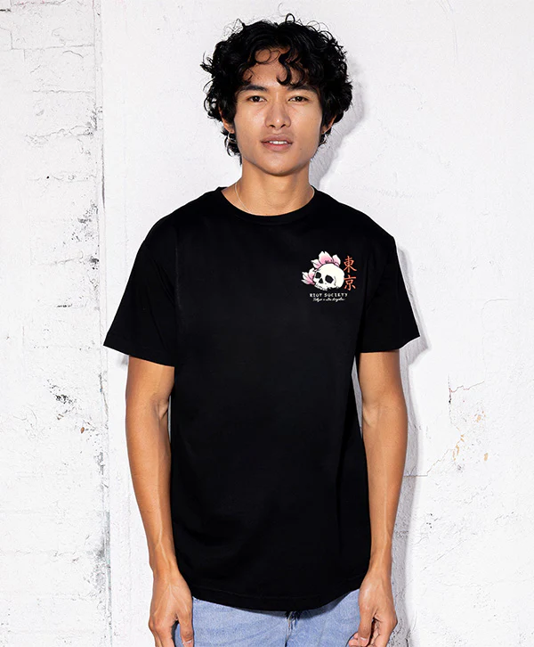 Riot Society Koi Blossom T-Shirt - Image 2