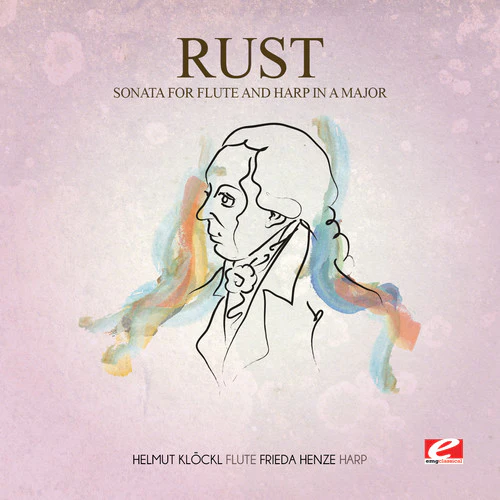 Rust - Allegro from Sonata Flute Harp in a Major
