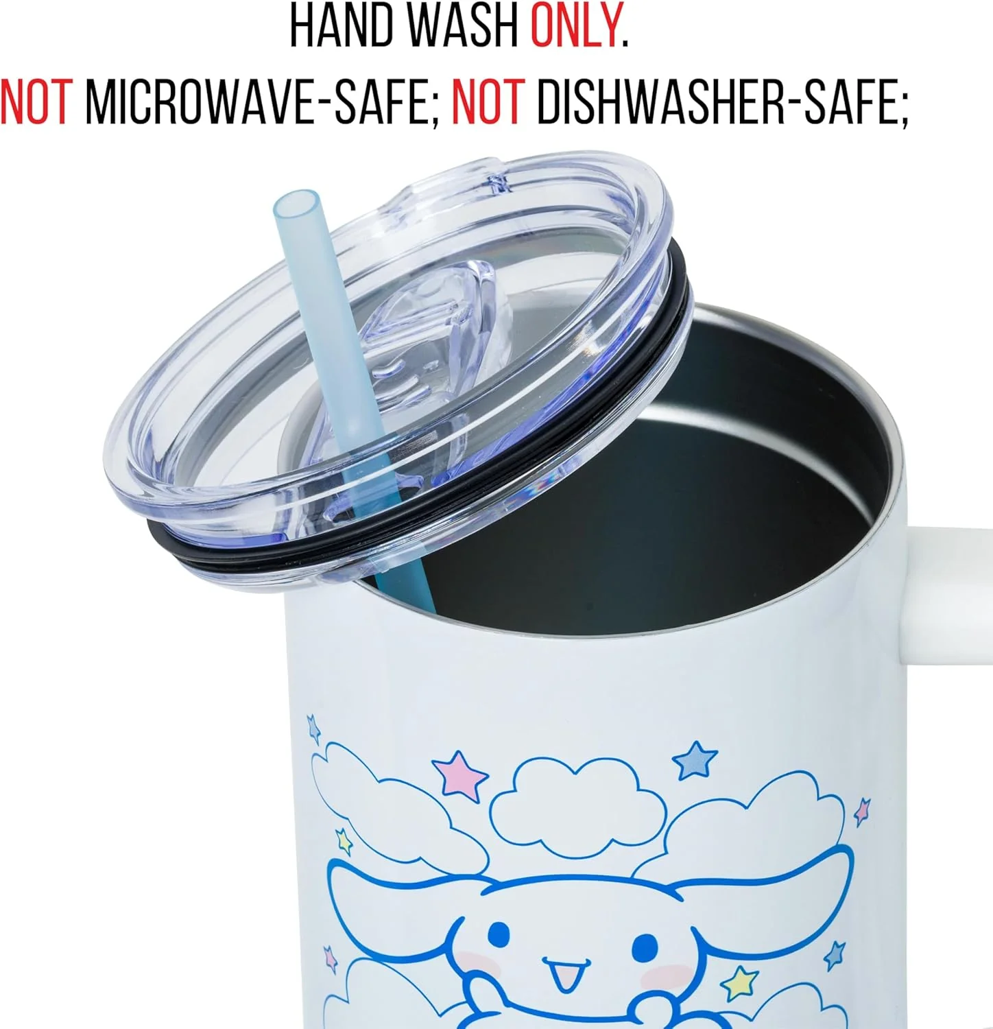 Sanrio Cinnamoroll Sky 40oz Stainless Steel Tumbler - Image 3