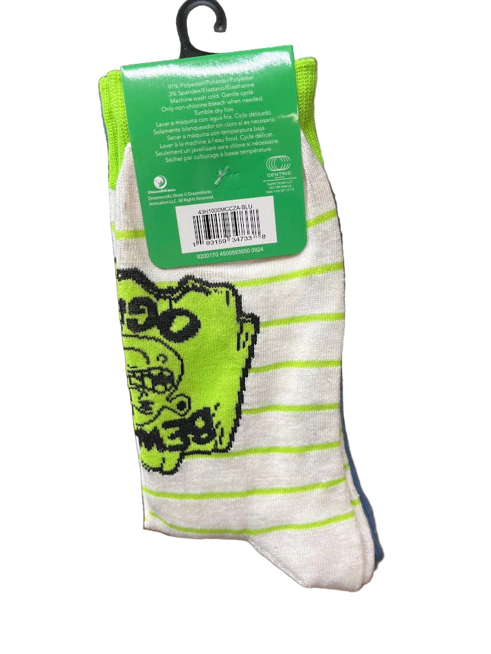 Shrek Swamp King Socks 2-Pack - Image 2