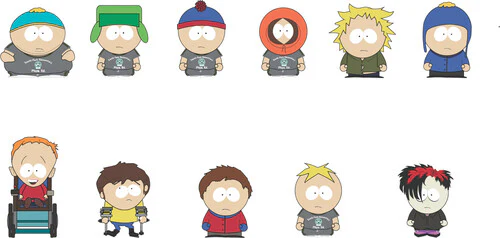 South Park - 3D Foam Bag Clip Series 3 - 24pc Blind Bag PDQ