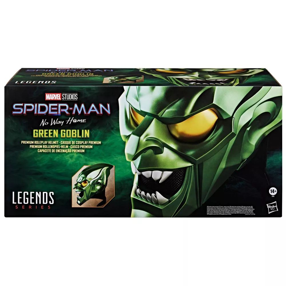Spider-Man Legends Series Green Goblin Roleplay Helmet - Image 2