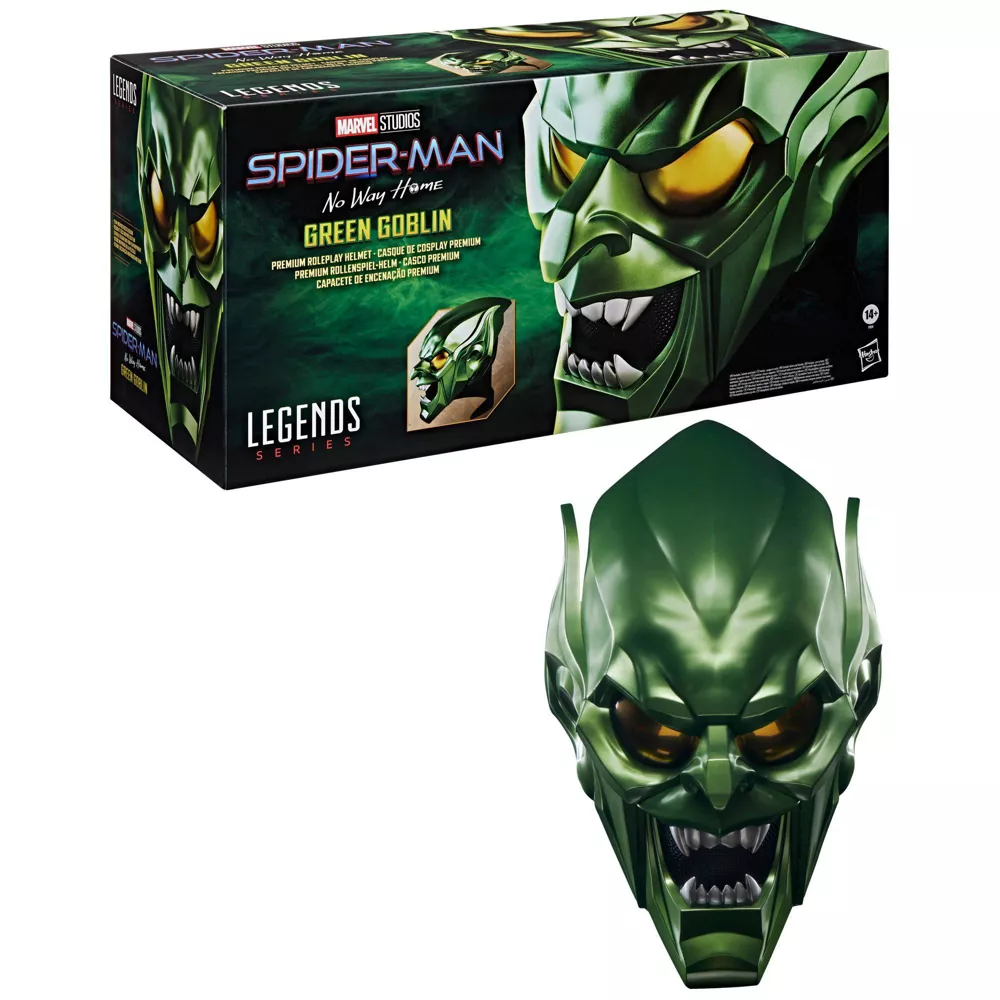 Spider-Man Legends Series Green Goblin Roleplay Helmet - Image 4