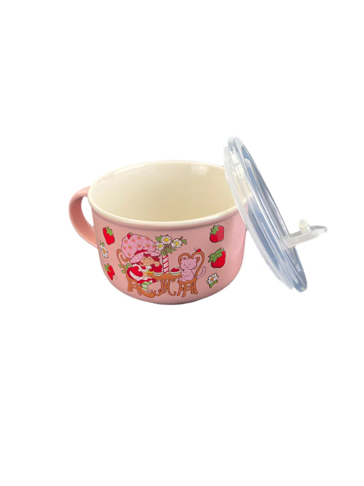 Strawberry Shortcake Meowtastic Mug with Lid - Image 2