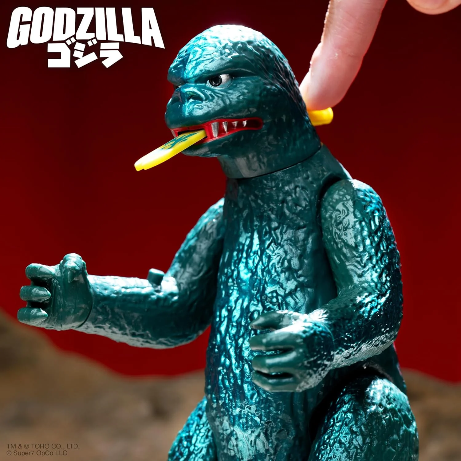 Super7 - Toho - Ultimates! - Shogun Godzilla (Green Metallic Hawaii) - Image 3